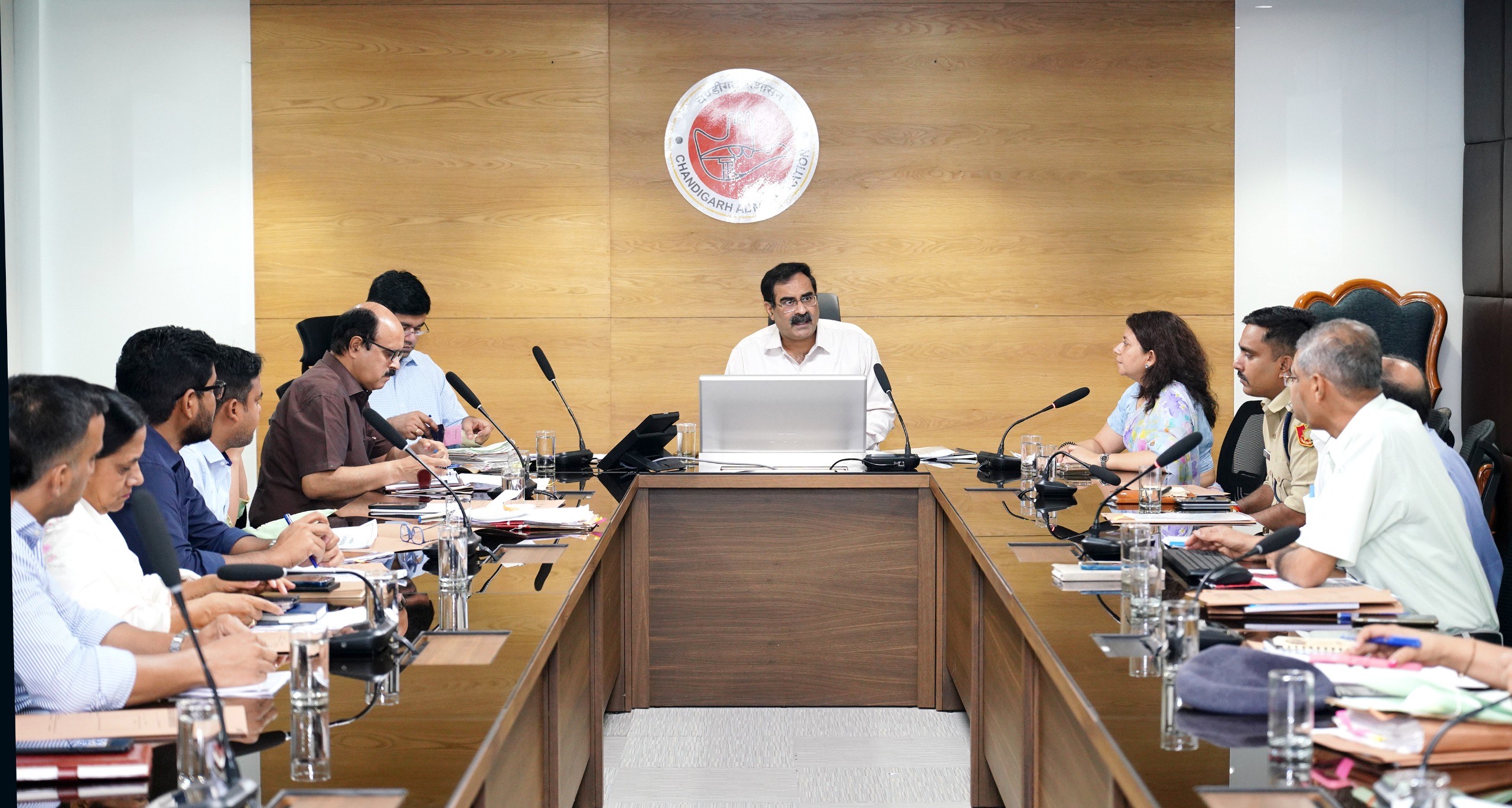 A meeting was held today on ‘Implementation of Chandigarh Master Plan 2031’ at Chandigarh Secretariat